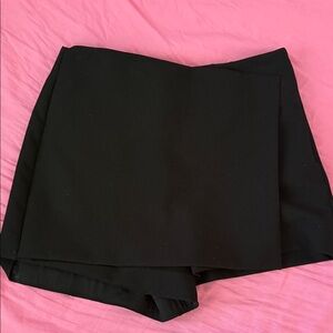 Zara Elegant Black Women's Skorts